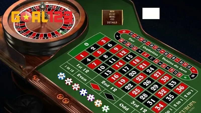 Roulette được yêu thích tại nhà cái